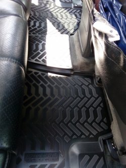 1 839 р. Коврики в салон Aileron 3D  Mercedes-Benz ML class  W163 (1997-2001) дорестайлинг  с доставкой в г. Воронеж. Увеличить фотографию 3