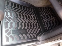 1 839 р. Коврики в салон Aileron 3D  Mercedes-Benz ML class  W163 (1997-2001) дорестайлинг  с доставкой в г. Воронеж. Увеличить фотографию 4