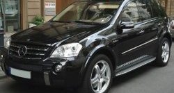 8 449 р. Накладки на колёсные арки CT Mercedes-Benz ML class W164 дорестайлинг (2005-2008) (Неокрашенные)  с доставкой в г. Воронеж. Увеличить фотографию 3