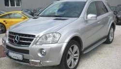 8 449 р. Накладки на колёсные арки CT  Mercedes-Benz ML class  W164 (2005-2008) дорестайлинг (Неокрашенные)  с доставкой в г. Воронеж. Увеличить фотографию 12