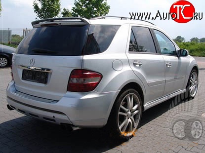 4 899 р. Диффузор заднего бампера BRABUS Mercedes-Benz ML class W164 дорестайлинг (2005-2008) (Неокрашенная)  с доставкой в г. Воронеж