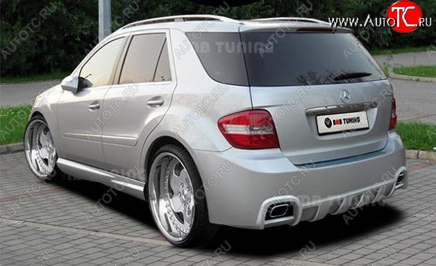 38 399 р. Задний бампер ВМВ Mercedes-Benz ML class W164 дорестайлинг (2005-2008)  с доставкой в г. Воронеж