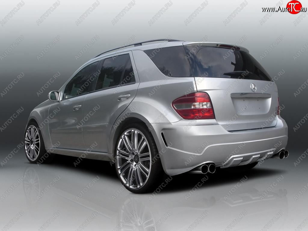 38 399 р. Задний бампер Imsher Mercedes-Benz ML class W164 дорестайлинг (2005-2008)  с доставкой в г. Воронеж