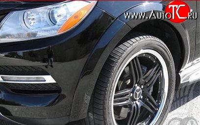 24 549 р. Накладки на колёсные арки AMG Mercedes-Benz ML class W166 (2011-2015) (Неокрашенные)  с доставкой в г. Воронеж