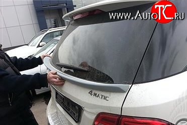 9 799 р. Лип спойлер AMG Mercedes-Benz ML class W166 (2011-2015) (Неокрашенный)  с доставкой в г. Воронеж