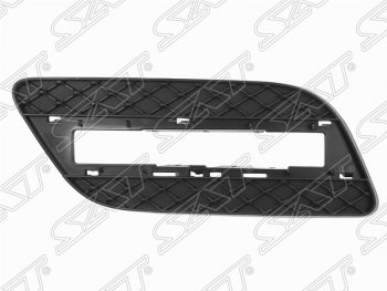 Левая вставка в передний бампер под ДХО SAT Mercedes-Benz ML class  W166 (2011-2015)