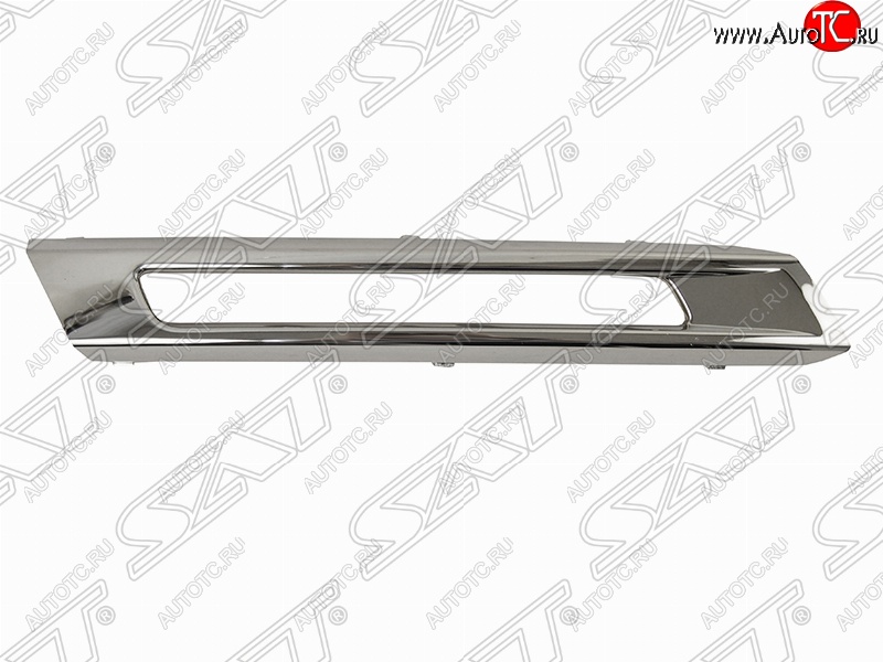 3 079 р. Левая рамка ДХО SAT (хром)  Mercedes-Benz ML class  W166 (2011-2015)  с доставкой в г. Воронеж
