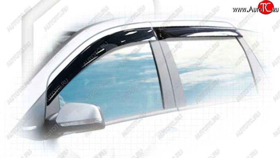 1 999 р. Дефлектора окон CA-Plastiс  Mercedes-Benz A class  W169 (2005-2008) дорестайлинг, хэтчбэк 5 дв. (Classic полупрозрачный)  с доставкой в г. Воронеж