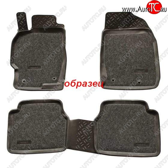 3 499 р. Комплект ковриков в салон Aileron 3D SOFT Mercedes-Benz B-Class W246/T246 хэтчбэк (2011-2018)  с доставкой в г. Воронеж