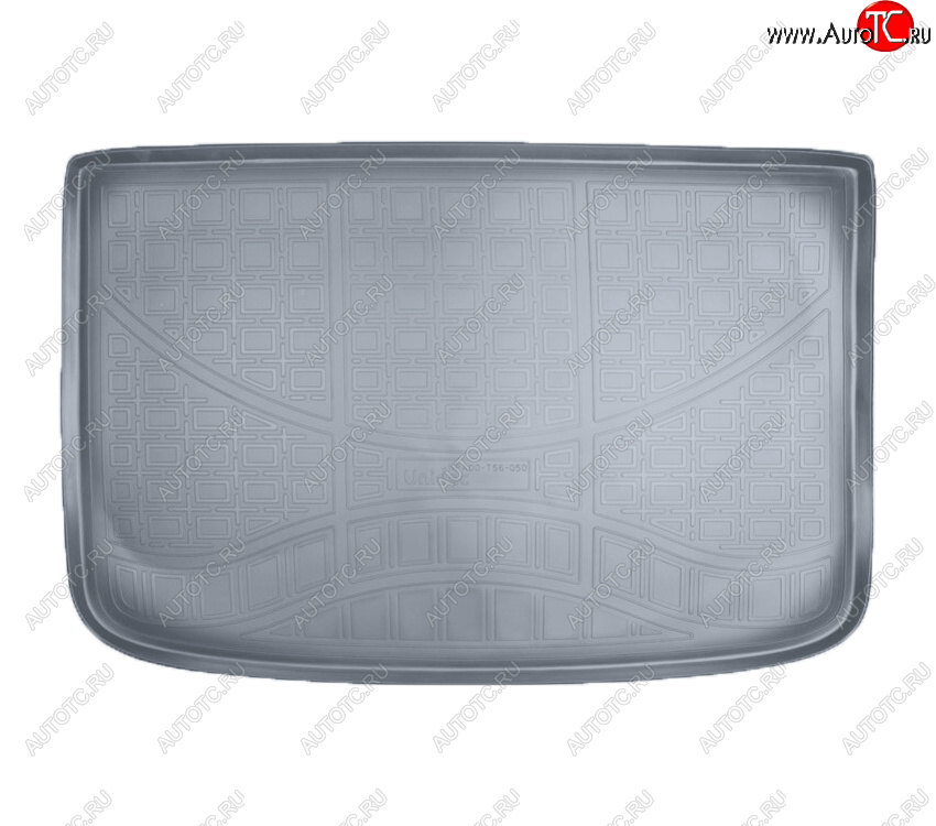 2 199 р. Коврик багажника Norplast Unidec  Mercedes-Benz A class  W176 (2012-2015) дорестайлинг, хэтчбэк 5 дв. (Цвет: серый)  с доставкой в г. Воронеж