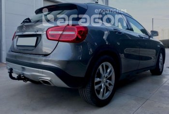 22 699 р. Фаркоп Aragon. (шар A) Mercedes-Benz A class W176 дорестайлинг, хэтчбэк 5 дв. (2012-2015)  с доставкой в г. Воронеж. Увеличить фотографию 4