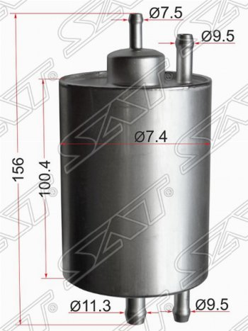 Топливный фильтр SAT Mercedes-Benz E-Class W210 седан рестайлинг (1999-2002)