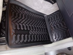 1 949 р. Коврики в салон Aileron 3D Mercedes-Benz C-Class S202 дорестайлинг универсал (1992-1997)  с доставкой в г. Воронеж. Увеличить фотографию 4