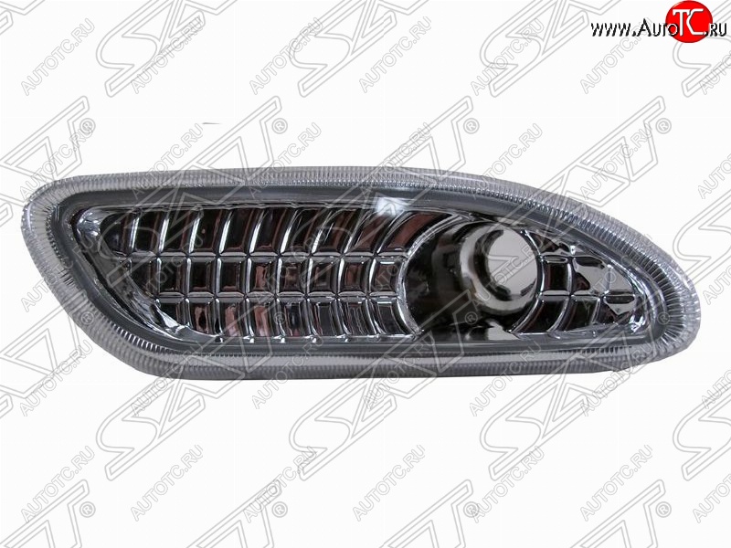 559 р. Правый указатель поворота в бампер SAT (хрусталь) Mercedes-Benz C-Class W203 дорестайлинг седан (2000-2004)  с доставкой в г. Воронеж