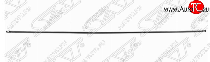 1 459 р. Молдинг заднего бампера SAT (хром) Mercedes-Benz C-Class W204 дорестайлинг седан (2007-2011)  с доставкой в г. Воронеж