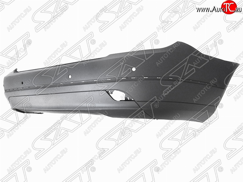 1 939 р. Бампер задний SAT (под сонары) Mercedes-Benz C-Class W204 дорестайлинг седан (2007-2011) (Неокрашенный)  с доставкой в г. Воронеж