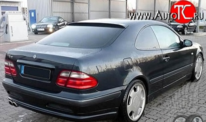 4 749 р. Козырёк на заднее стекло LORINSER Mercedes-Benz CLK class W208 (1997-2002) (Неокрашенный)  с доставкой в г. Воронеж