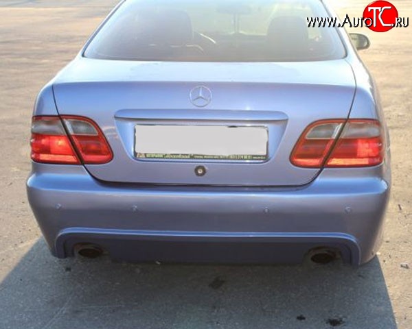 13 649 р. Задний бампер M-VRS на Mercedes-Benz CLK class W208 (1997-2002) (Неокрашенный)  с доставкой в г. Воронеж