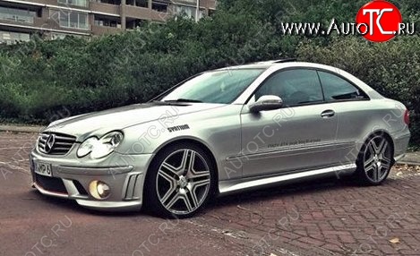17 299 р. Передний бампер AMG Style Mercedes-Benz CLK class W209 (2003-2010) (Неокрашенный)  с доставкой в г. Воронеж