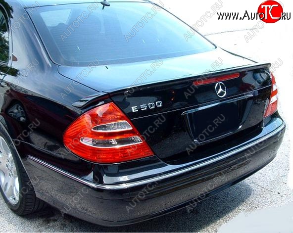 4 849 р. Лип спойлер BRABUS Mercedes-Benz E-Class W211 дорестайлинг седан (2002-2006) (Неокрашенный)  с доставкой в г. Воронеж