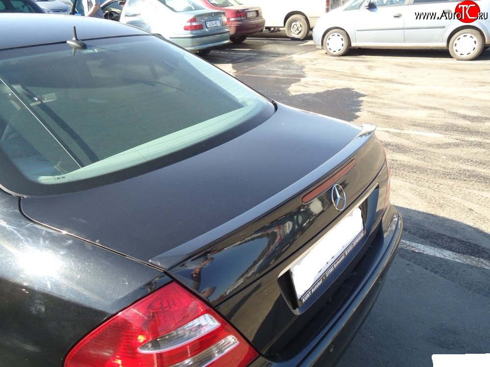 7 999 р. Лип спойлер Elegance Mercedes-Benz E-Class W211 дорестайлинг седан (2002-2006)  с доставкой в г. Воронеж