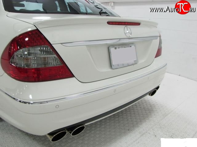 5 499 р. Лип спойлер Sport Mercedes-Benz E-Class W211 дорестайлинг седан (2002-2006)  с доставкой в г. Воронеж