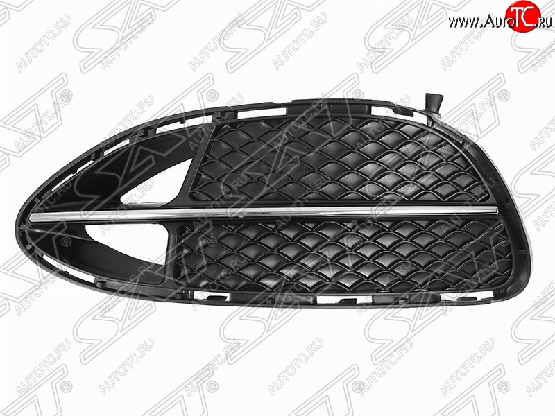 2 299 р. Левая заглушка воздухозаборника в передний бампер SAT Mercedes-Benz E-Class W212 рестайлинг седан (2013-2017)  с доставкой в г. Воронеж