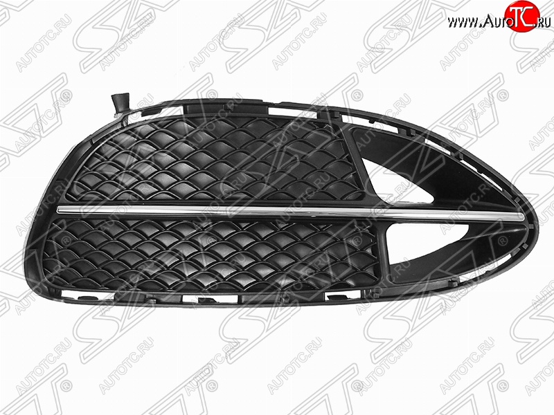 2 299 р. Правая Заглушка воздухозаборника в передний бампер SAT Mercedes-Benz E-Class W212 рестайлинг седан (2013-2017)  с доставкой в г. Воронеж