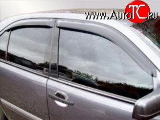 4 499 р. Дефлекторы окон (ветровики) Novline 4 шт  Mercedes-Benz E-Class  W212 (2009-2012) дорестайлинг седан  с доставкой в г. Воронеж