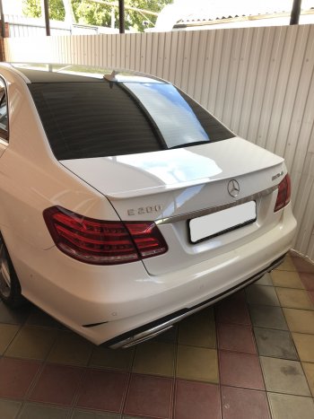 3 399 р. Лип спойлер АВТОКРАТ Лезвие  Mercedes-Benz E-Class  W212 (2009-2017) дорестайлинг седан, рестайлинг седан (Неокрашенный)  с доставкой в г. Воронеж. Увеличить фотографию 5