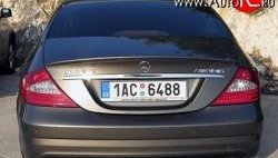 7 199 р. Лип спойлер AMG Mercedes-Benz CLS class C219 (2004-2011) (Неокрашенный)  с доставкой в г. Воронеж. Увеличить фотографию 3