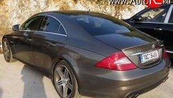 7 199 р. Лип спойлер AMG Mercedes-Benz CLS class C219 (2004-2011) (Неокрашенный)  с доставкой в г. Воронеж. Увеличить фотографию 4