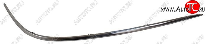 1 229 р. Правый молдинг на передний бампер SAT (хром, рестайлинг) Mercedes-Benz S class W220 (1998-2005) (Неокрашенный)  с доставкой в г. Воронеж