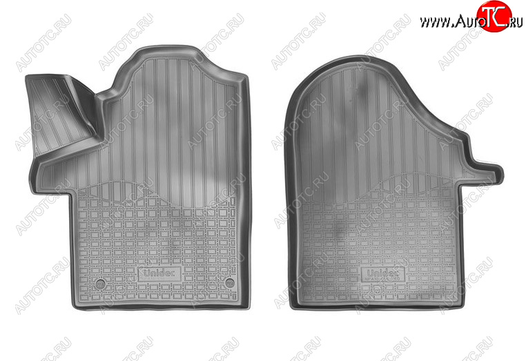 2 359 р. Комплект ковриков в салон Norplast Unidec  Mercedes-Benz Vito  W447 (2015-2025) дорестайлинг, рестайлинг (Цвет: черный)  с доставкой в г. Воронеж