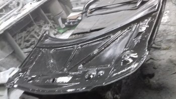 12 899 р. Капот стеклопластиковый Jaguar Mercedes-Benz Vito W639 рестайлинг (2010-2014)  с доставкой в г. Воронеж. Увеличить фотографию 3