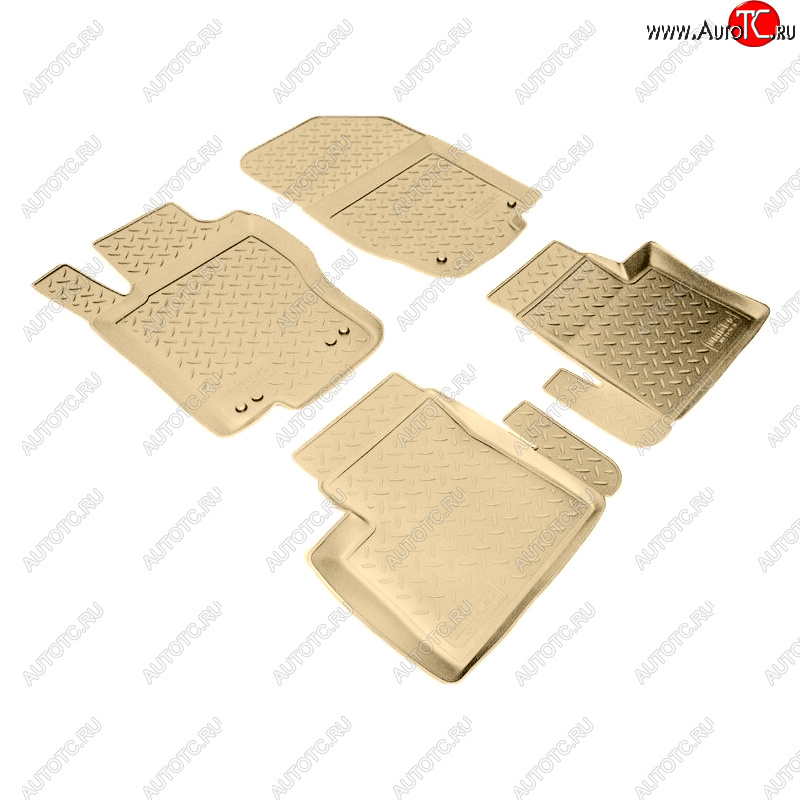 3 799 р. Коврики салона Norplast Unidec  Mercedes-Benz GL class  X164 - ML class  W164 (Цвет: бежевый)  с доставкой в г. Воронеж