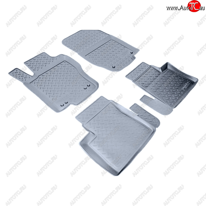 3 799 р. Коврики салона Norplast Unidec  Mercedes-Benz GL class  X164 - ML class  W164 (Цвет: серый)  с доставкой в г. Воронеж