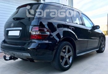 Фаркоп Aragon. (шар A) Mercedes-Benz GL class X166 дорестайлинг (2012-2016)