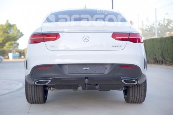 22 699 р. Фаркоп Aragon.(шар V) Mercedes-Benz GLE class W167 (2018-2025)  с доставкой в г. Воронеж. Увеличить фотографию 4