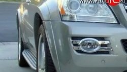 17 299 р. Комплект накладок на колёсные арки AMG Mercedes-Benz GL class X164 дорестайлинг (2006-2009) (Неокрашенные)  с доставкой в г. Воронеж. Увеличить фотографию 4