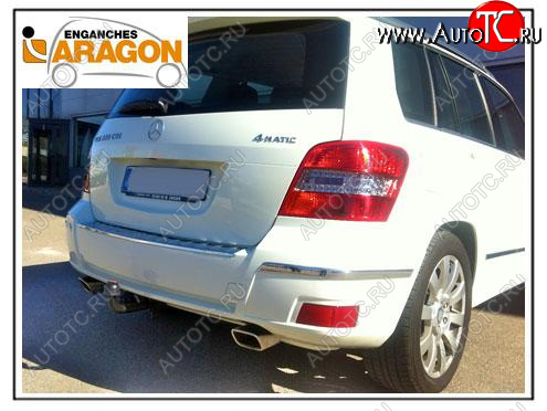 22 699 р. Фаркоп Aragon. (шар A) Mercedes-Benz GLK class X204 дорестайлинг (2008-2012)  с доставкой в г. Воронеж