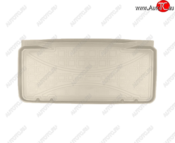 1 379 р. Коврик в багажник Norplast (на нижнюю полку)  Mini Hatch  F56 (2013-2025) хэтчбэк 3 дв. (Бежевый)  с доставкой в г. Воронеж