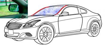 1 699 р. Водостоки (дефлектора) лобового стекла Стрелка 11  Mini Cooper (2006-2014)  с доставкой в г. Воронеж. Увеличить фотографию 5