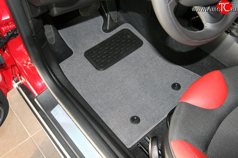 4 199 р. Коврики в салон Element 4 шт. (текстиль) (3D, АКПП) Mini Cooper (2006-2014)  с доставкой в г. Воронеж