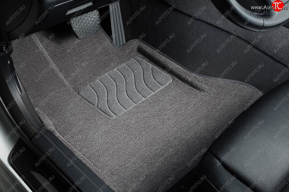 7 649 р. Коврики в салон SEINTEX 3D ВОРС (комплект)  Skoda Karoq  NU7 (2017-2025) дорестайлинг, рестайлинг (Цвет: серый)  с доставкой в г. Воронеж