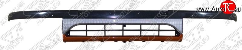 19 349 р. Решётка радиатора (широкая кабина) SAT  Mitsubishi centre typ 6 (1993-2002) (Неокрашенная)  с доставкой в г. Воронеж