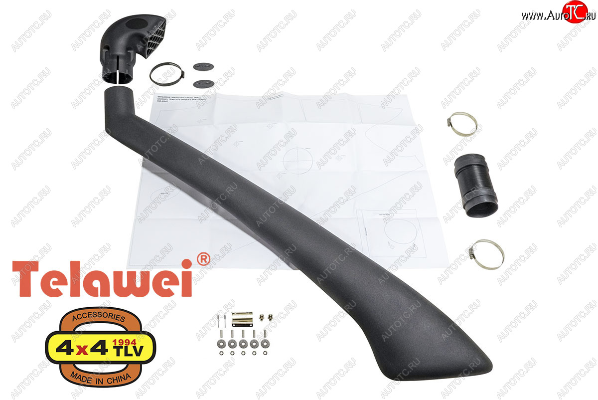 6 999 р. Шноркель Telawei  Mitsubishi Delica  4 (1997-2007), Mitsubishi L400 (1994-2006), ГАЗ Соболь  2752 (1998-2002)  с доставкой в г. Воронеж