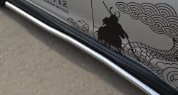 76 999 р. Защита порогов из круглой трубы диаметром 63 мм Russtal Mitsubishi ASX 1-ый рестайлинг (2013-2016) (Защита порогов с со скосами на торцах (вариант 1))  с доставкой в г. Воронеж. Увеличить фотографию 9