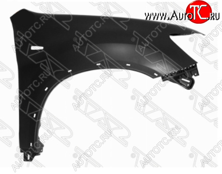11 599 р. Правое переднее крыло SAT (пр-во Тайвань)  Mitsubishi ASX (2017-2020) 2-ой рестайлинг (Неокрашенное)  с доставкой в г. Воронеж