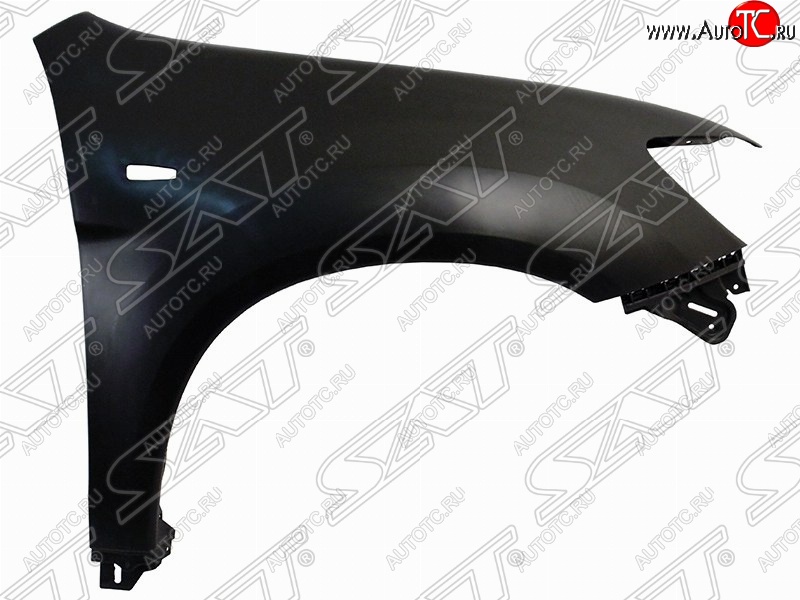 4 089 р. Правое крыло переднее SAT (пластик) Mitsubishi ASX дорестайлинг (2010-2012) (Неокрашенное)  с доставкой в г. Воронеж